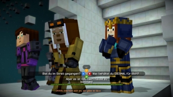 Minecraft: Story Mode Screenshot